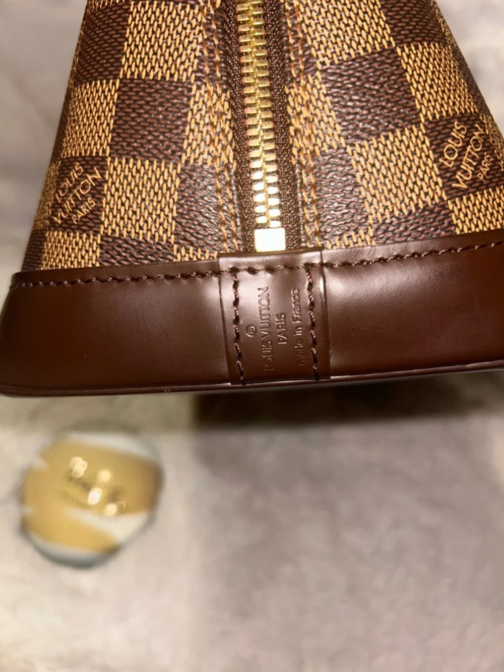 Louis Vuitton Damier Ebene Alma‎ PM